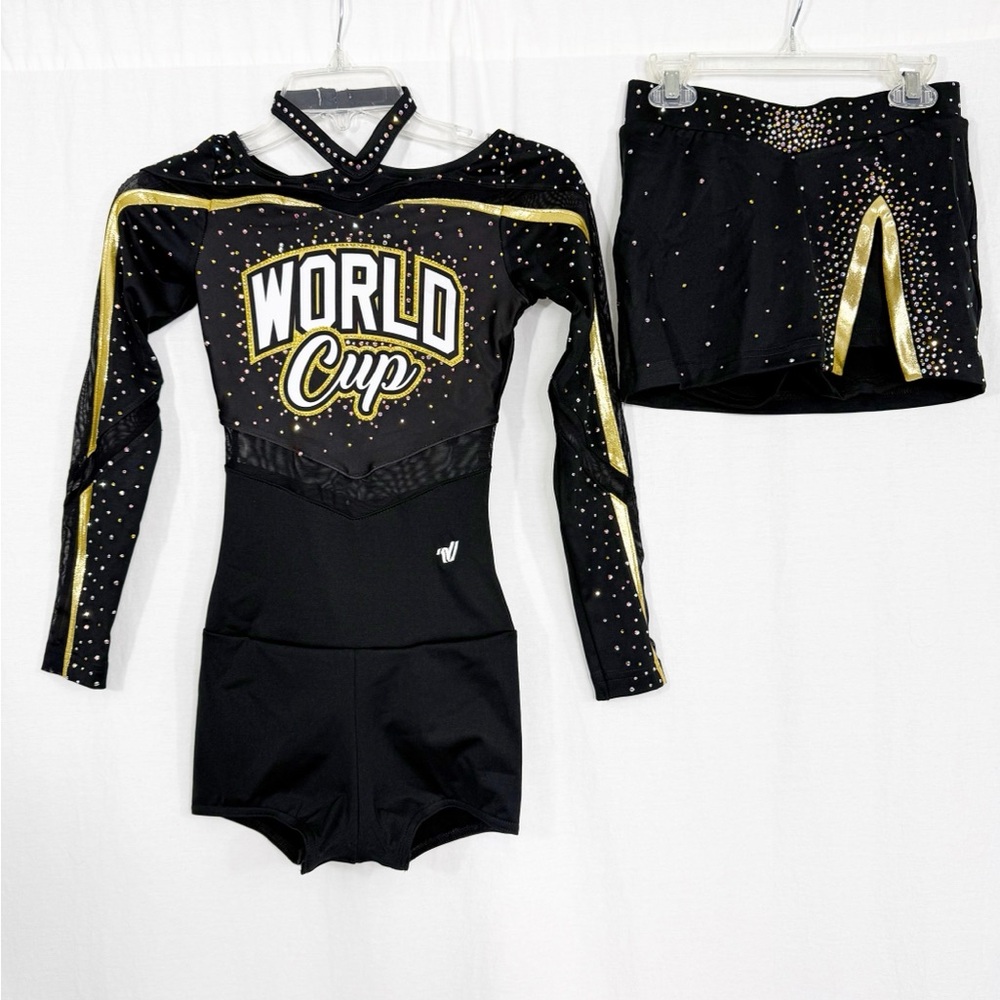 NEW Varsity World Cup All Star Cheerleading Uniform, Size Small